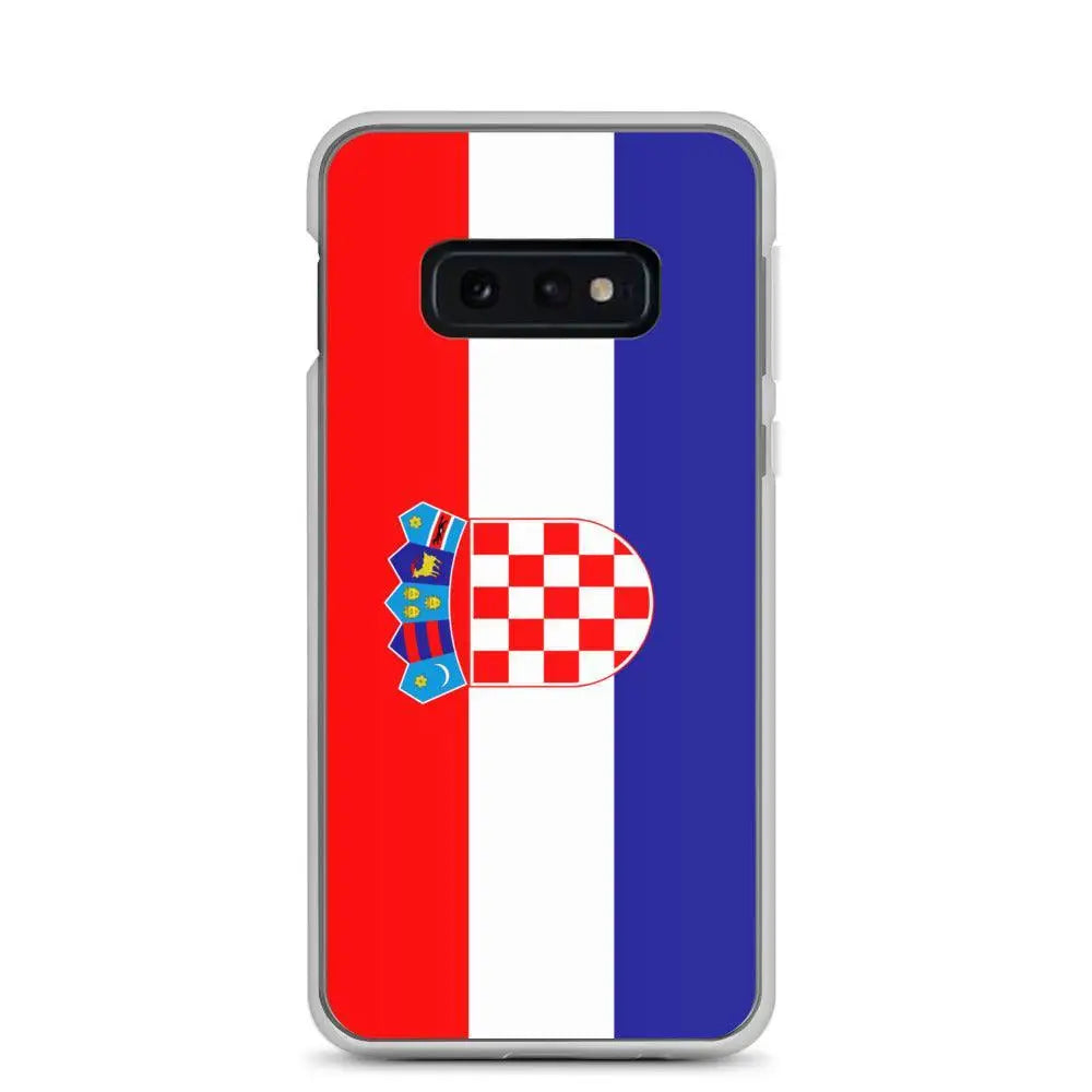 Coque téléphone drapeau de la croatie - pixelforma