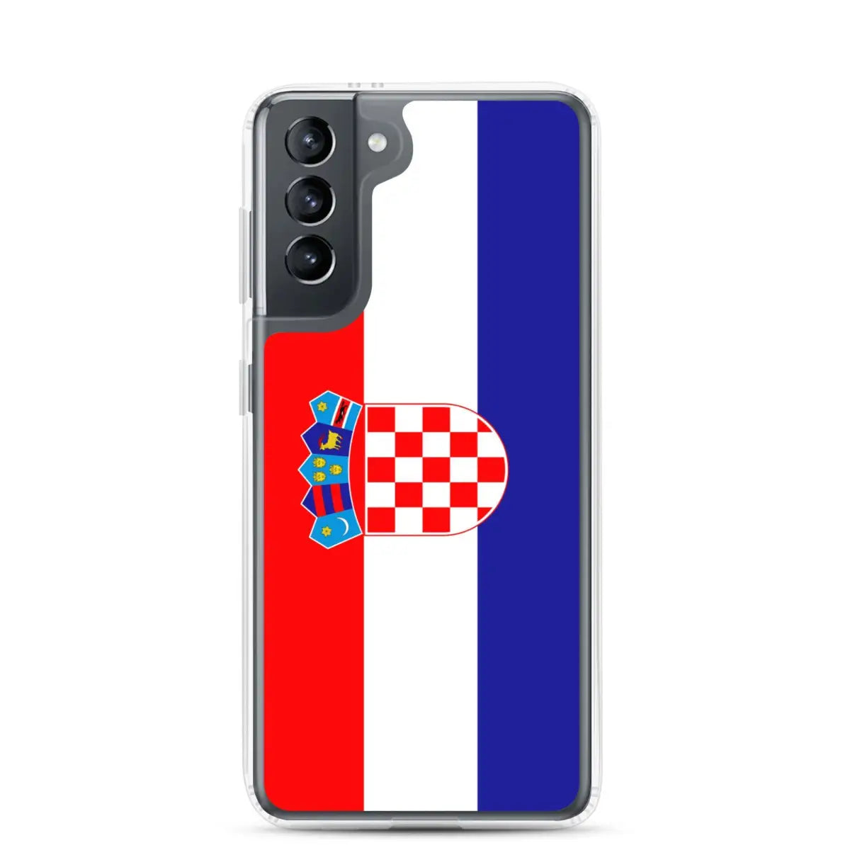 Coque téléphone drapeau de la croatie - pixelforma