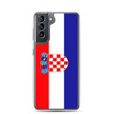 Coque téléphone drapeau de la croatie - pixelforma
