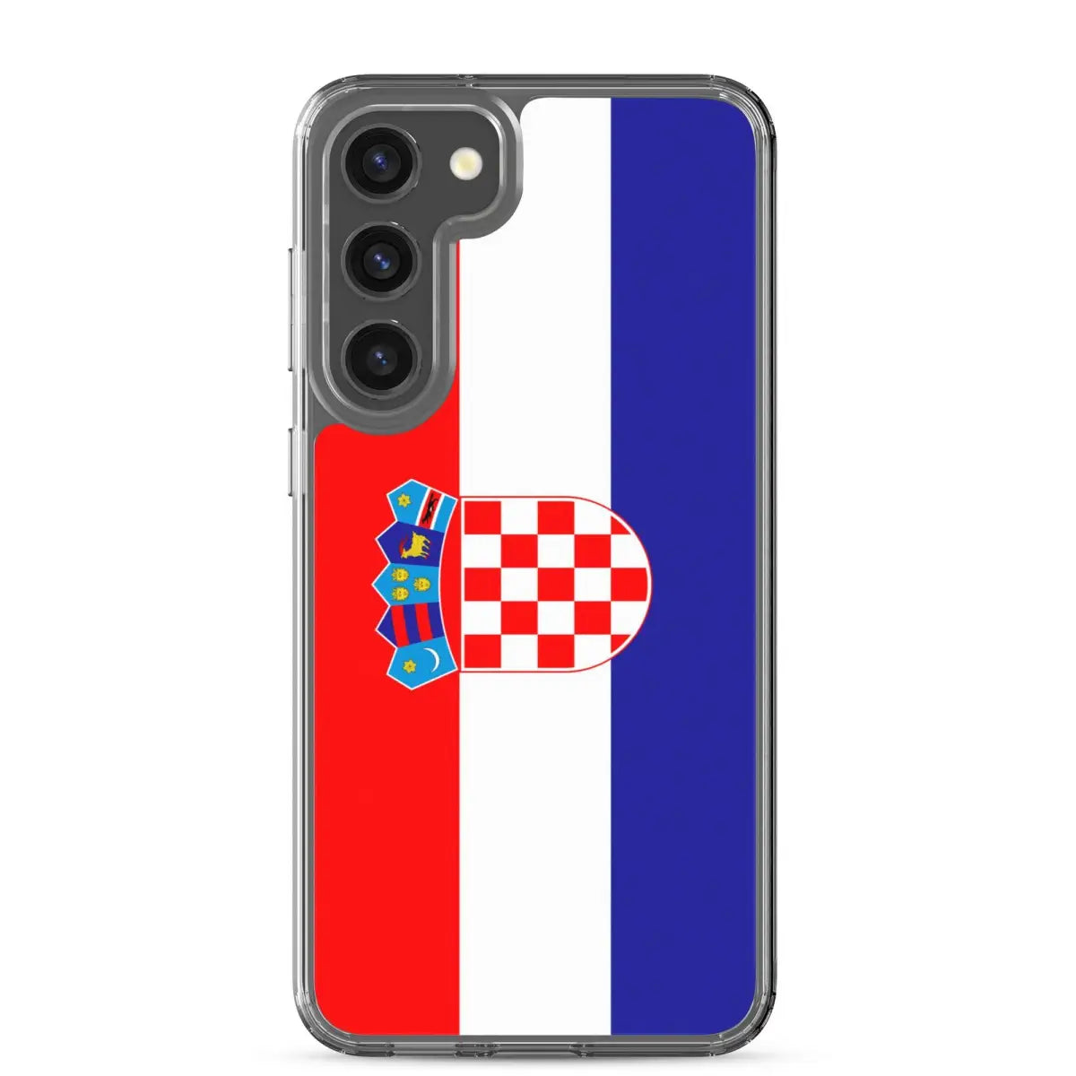 Coque téléphone drapeau de la croatie - pixelforma