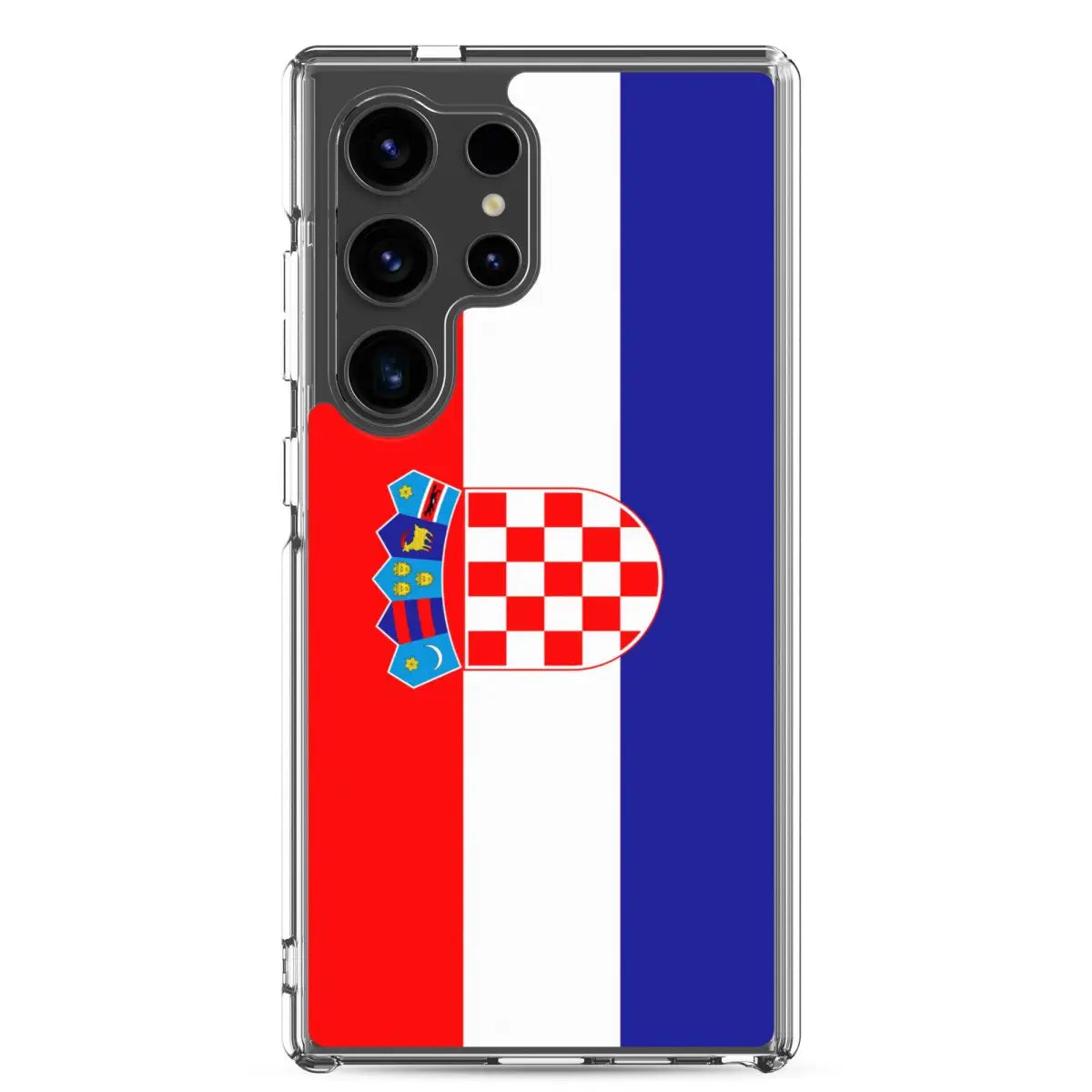 Coque téléphone drapeau de la croatie - pixelforma