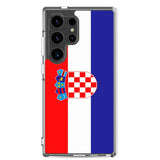 Coque téléphone drapeau de la croatie - pixelforma