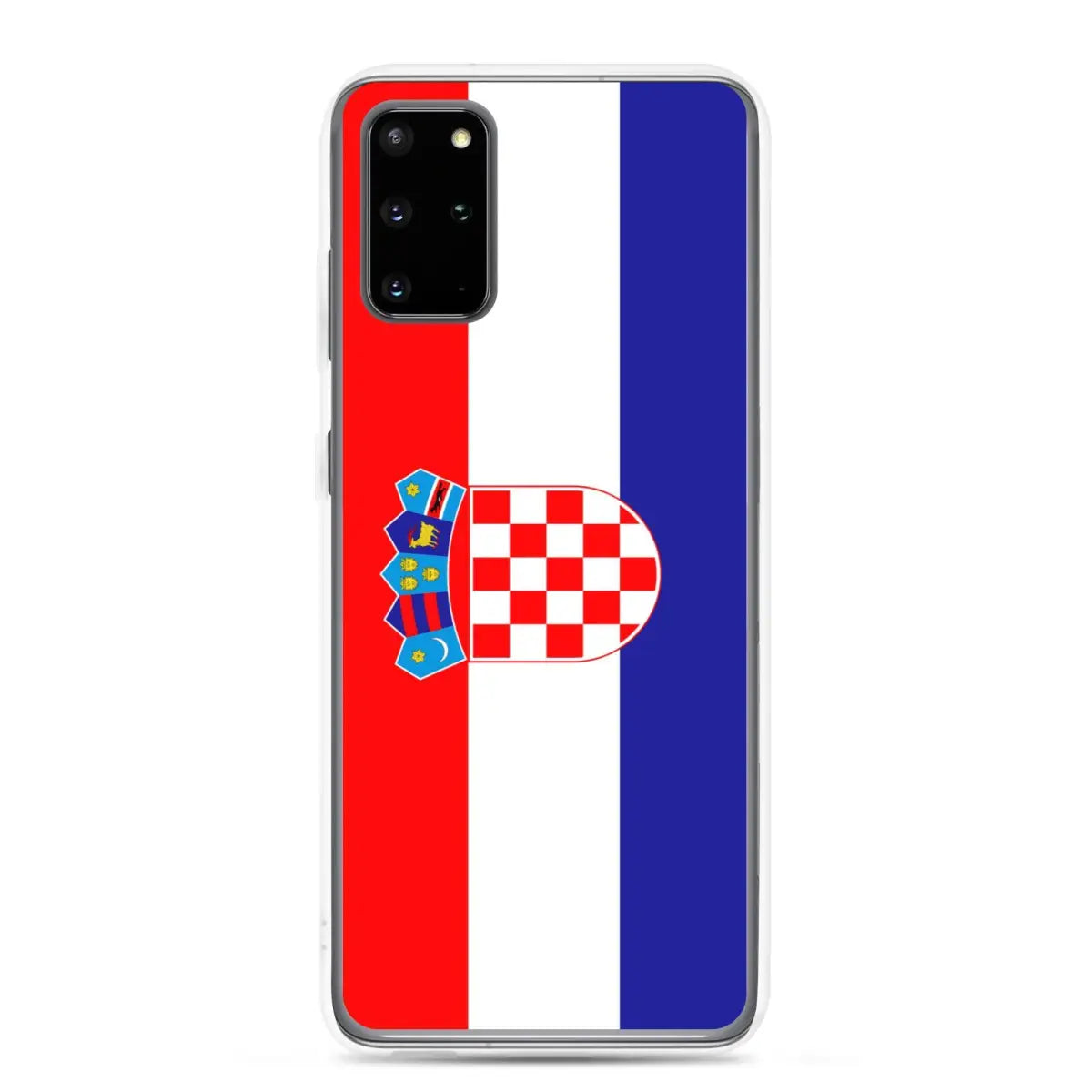 Coque téléphone drapeau de la croatie - pixelforma