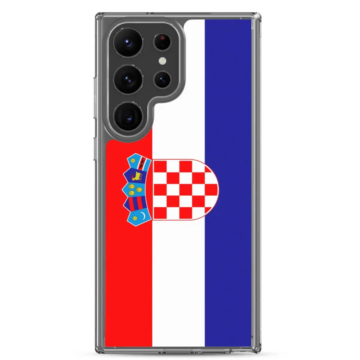 Coque téléphone drapeau de la croatie - pixelforma