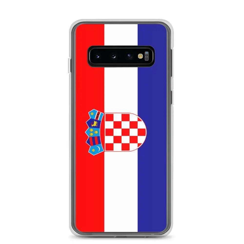 Coque téléphone drapeau de la croatie - pixelforma