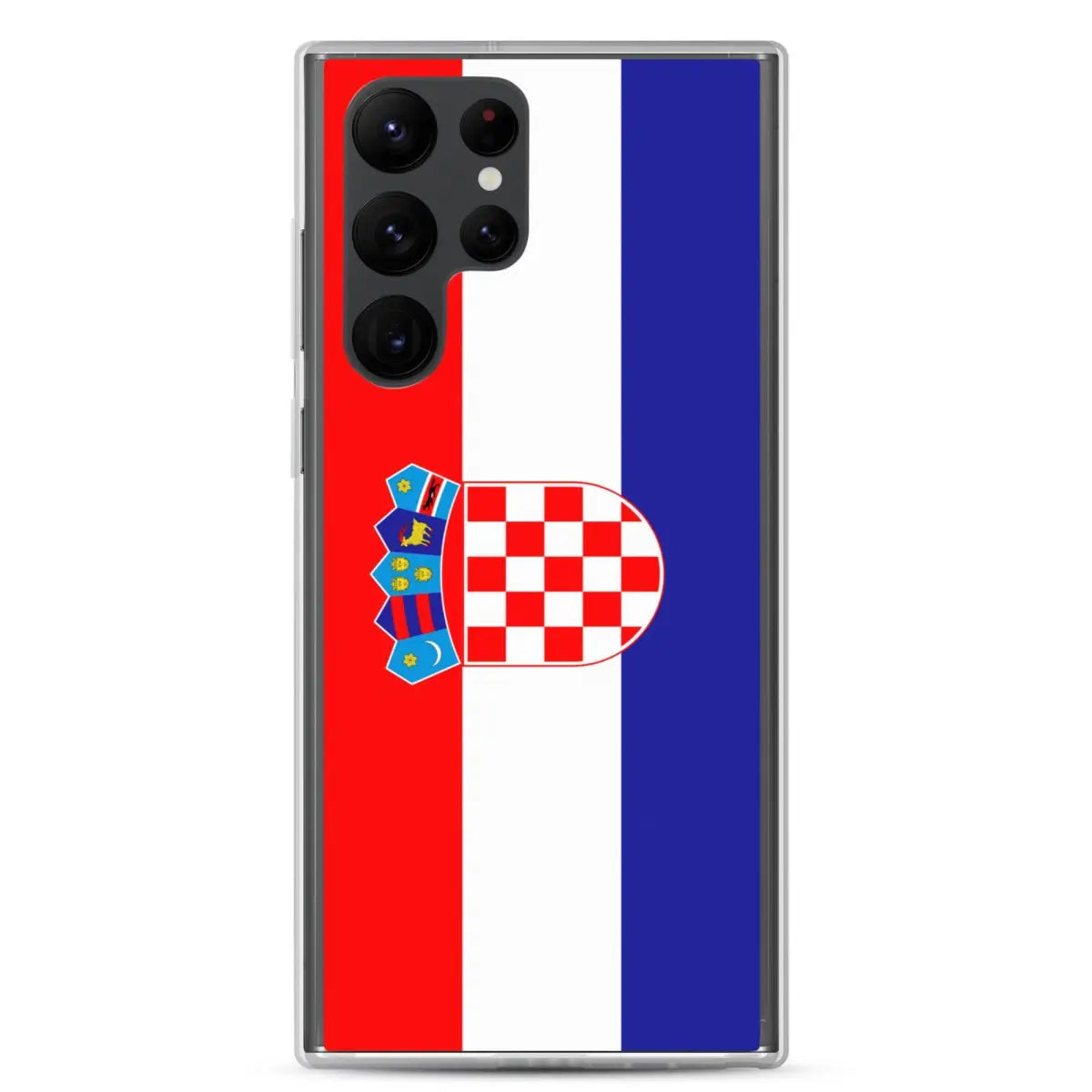 Coque téléphone drapeau de la croatie - pixelforma
