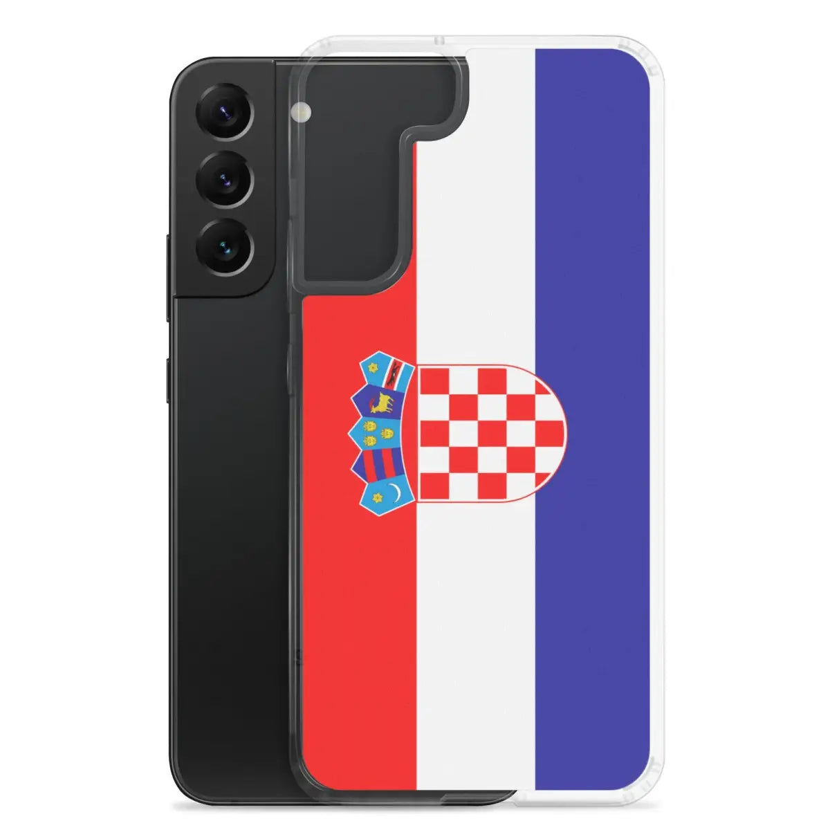 Coque téléphone drapeau de la croatie - pixelforma