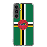 Coque téléphone drapeau de la dominique - pixelforma