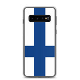 Coque Téléphone Drapeau de la Finlande - Pixelforma