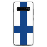 Coque Téléphone Drapeau de la Finlande - Pixelforma