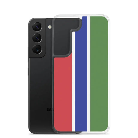 Coque téléphone drapeau de la gambie - pixelforma