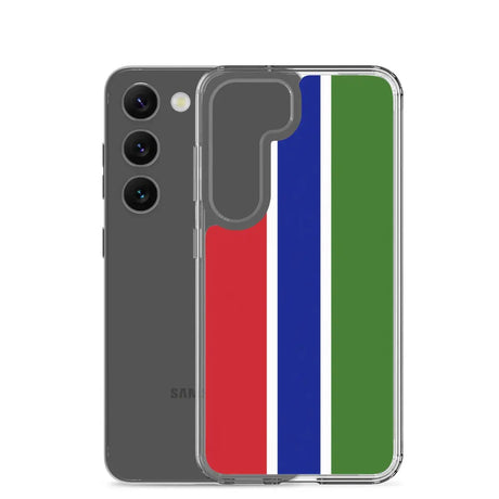 Coque téléphone drapeau de la gambie - pixelforma