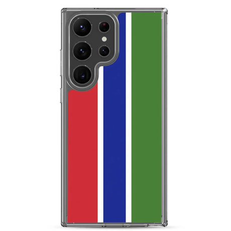 Coque téléphone drapeau de la gambie - pixelforma