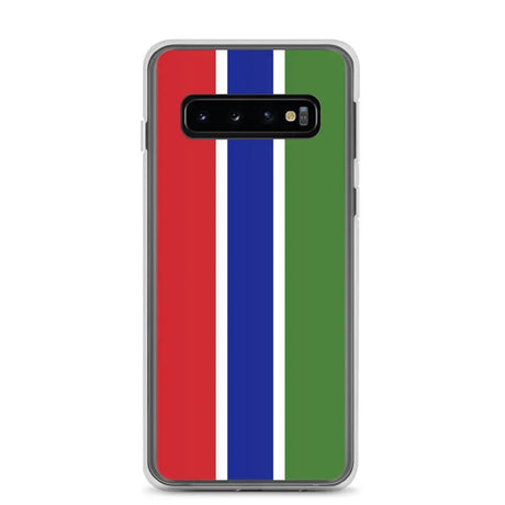 Coque téléphone drapeau de la gambie - pixelforma