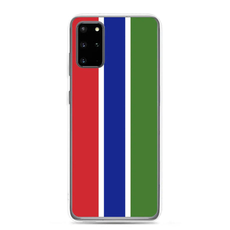 Coque téléphone drapeau de la gambie - pixelforma