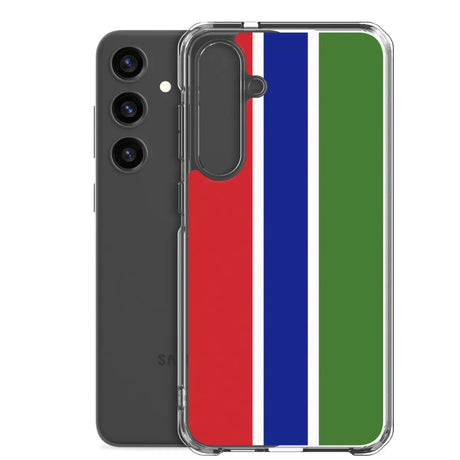 Coque téléphone drapeau de la gambie - pixelforma
