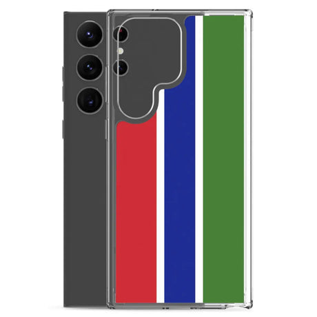 Coque téléphone drapeau de la gambie - pixelforma