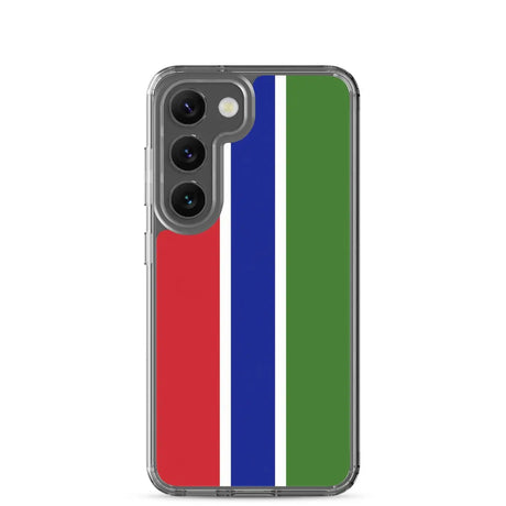 Coque téléphone drapeau de la gambie - pixelforma