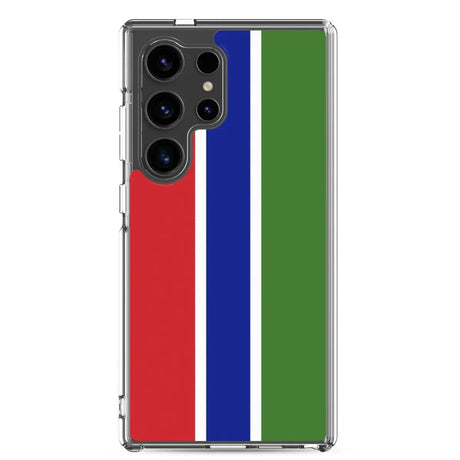 Coque téléphone drapeau de la gambie - pixelforma