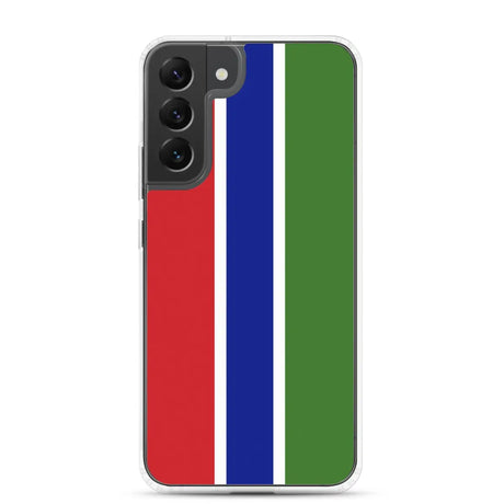 Coque téléphone drapeau de la gambie - pixelforma
