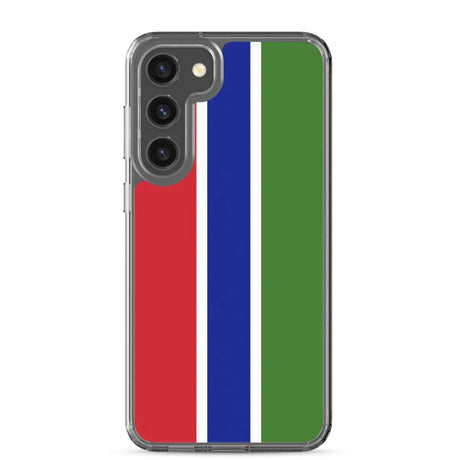 Coque téléphone drapeau de la gambie - pixelforma