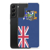 Coque Téléphone Drapeau de la Géorgie du Sud-et-les Îles Sandwich du Sud - Pixelforma 