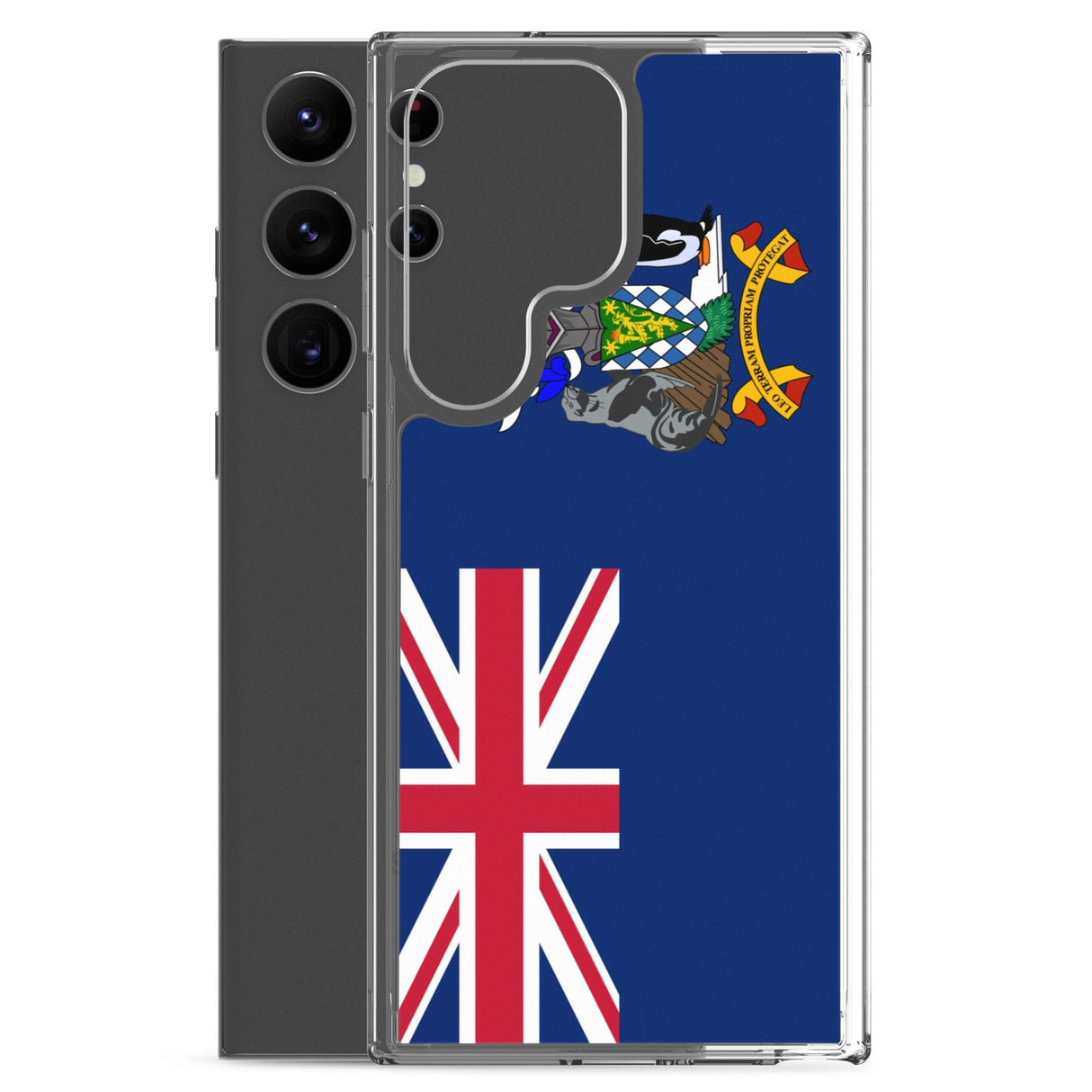 Coque Téléphone Drapeau de la Géorgie du Sud-et-les Îles Sandwich du Sud - Pixelforma