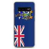 Coque téléphone drapeau de la géorgie du sud-et-les îles sandwich du sud - pixelforma