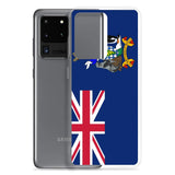 Coque téléphone drapeau de la géorgie du sud-et-les îles sandwich du sud - pixelforma