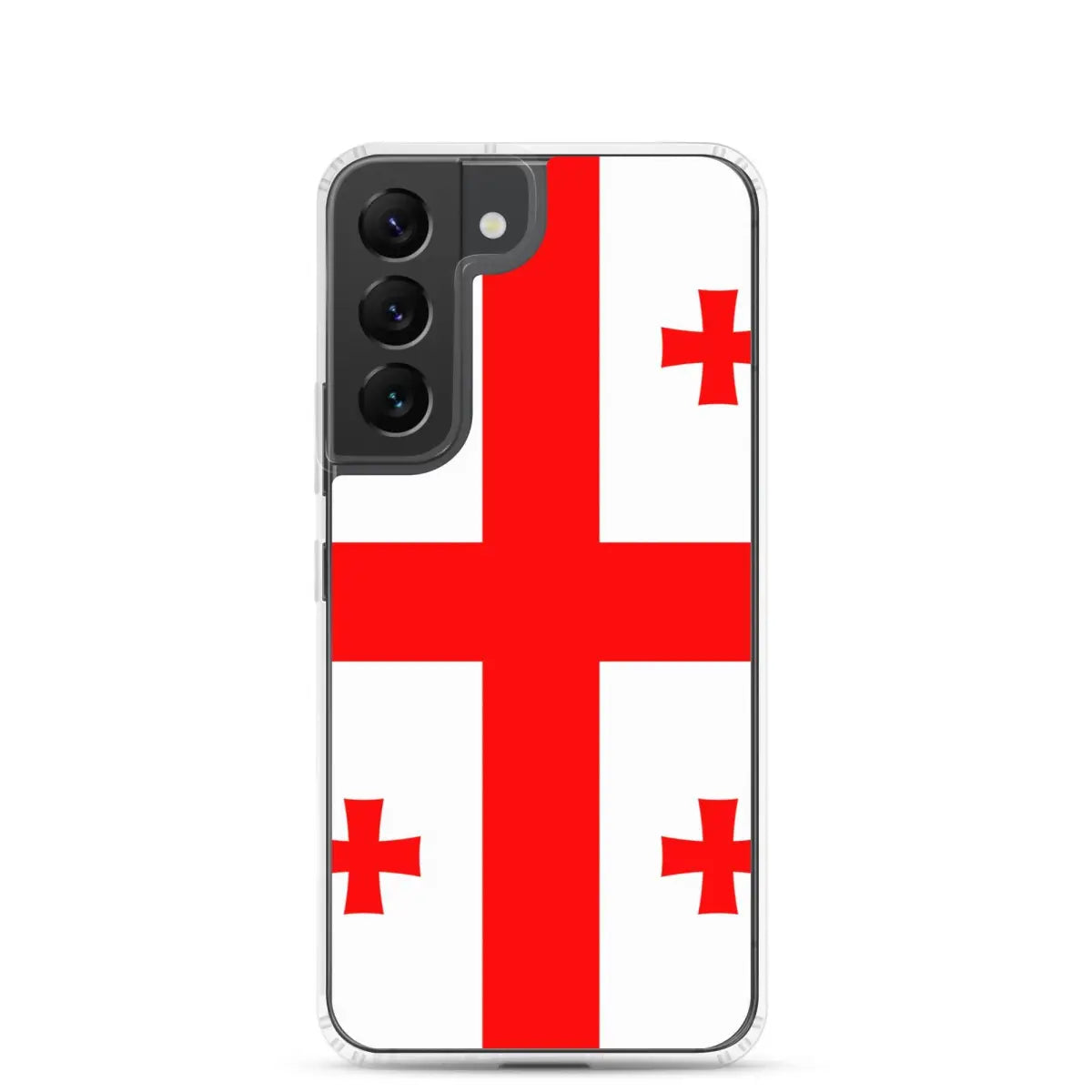 Coque téléphone drapeau de la géorgie - pixelforma