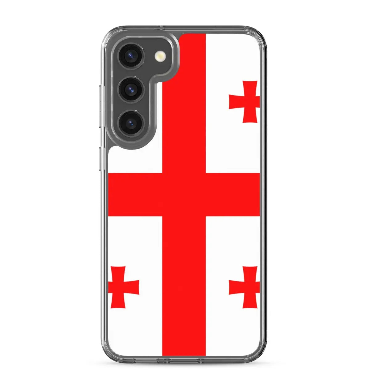 Coque téléphone drapeau de la géorgie - pixelforma