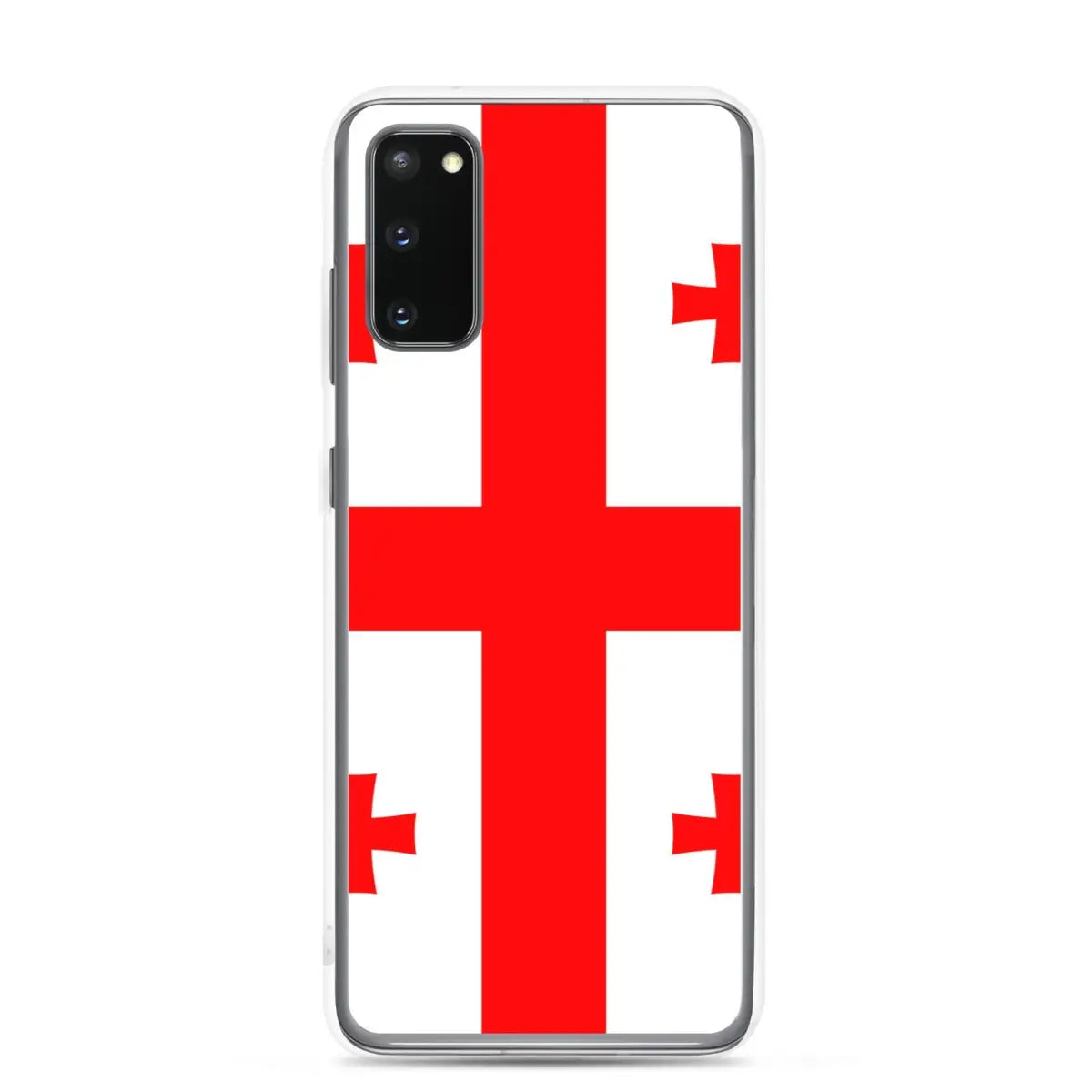Coque téléphone drapeau de la géorgie - pixelforma