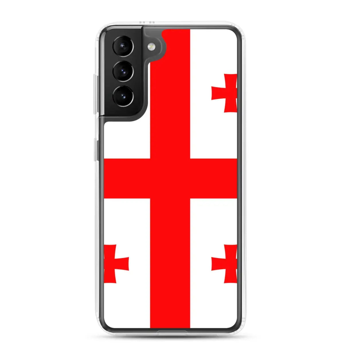 Coque téléphone drapeau de la géorgie - pixelforma