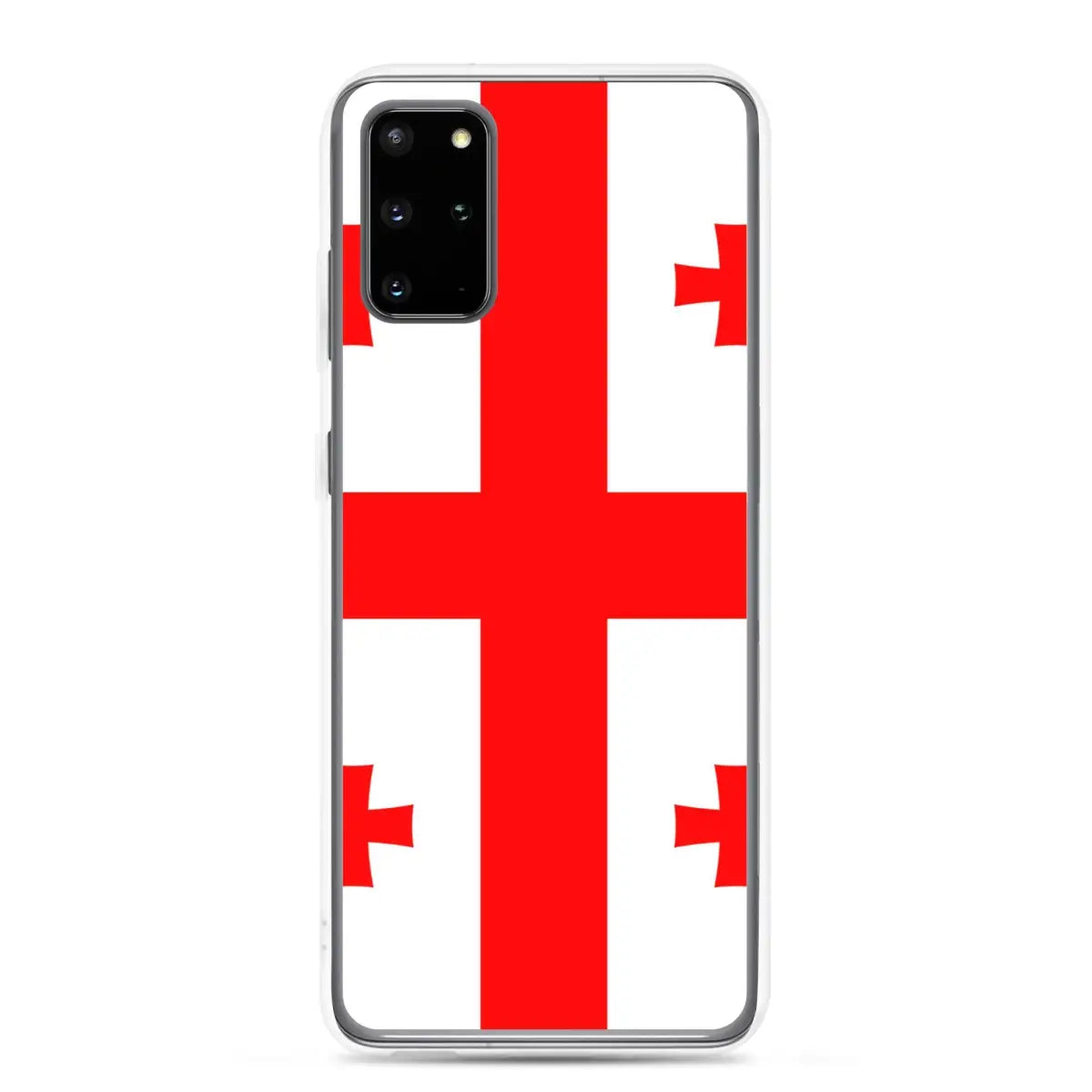 Coque téléphone drapeau de la géorgie - pixelforma