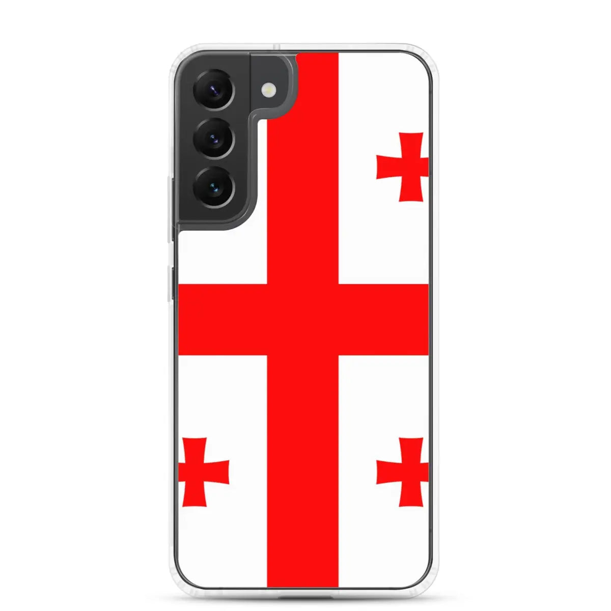 Coque téléphone drapeau de la géorgie - pixelforma