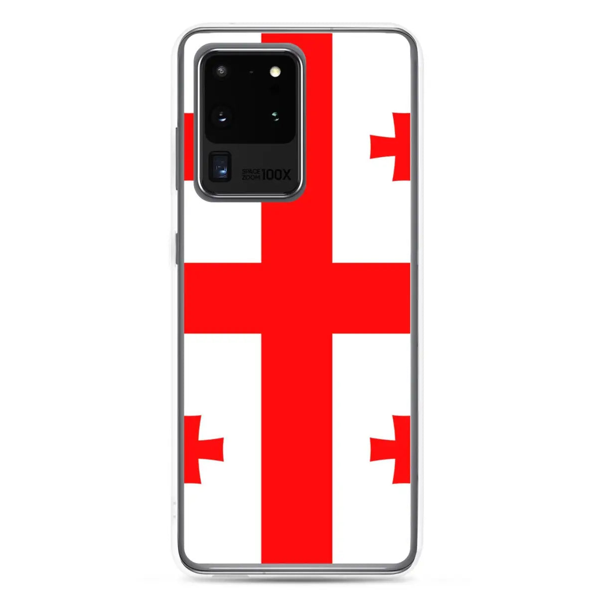 Coque téléphone drapeau de la géorgie - pixelforma