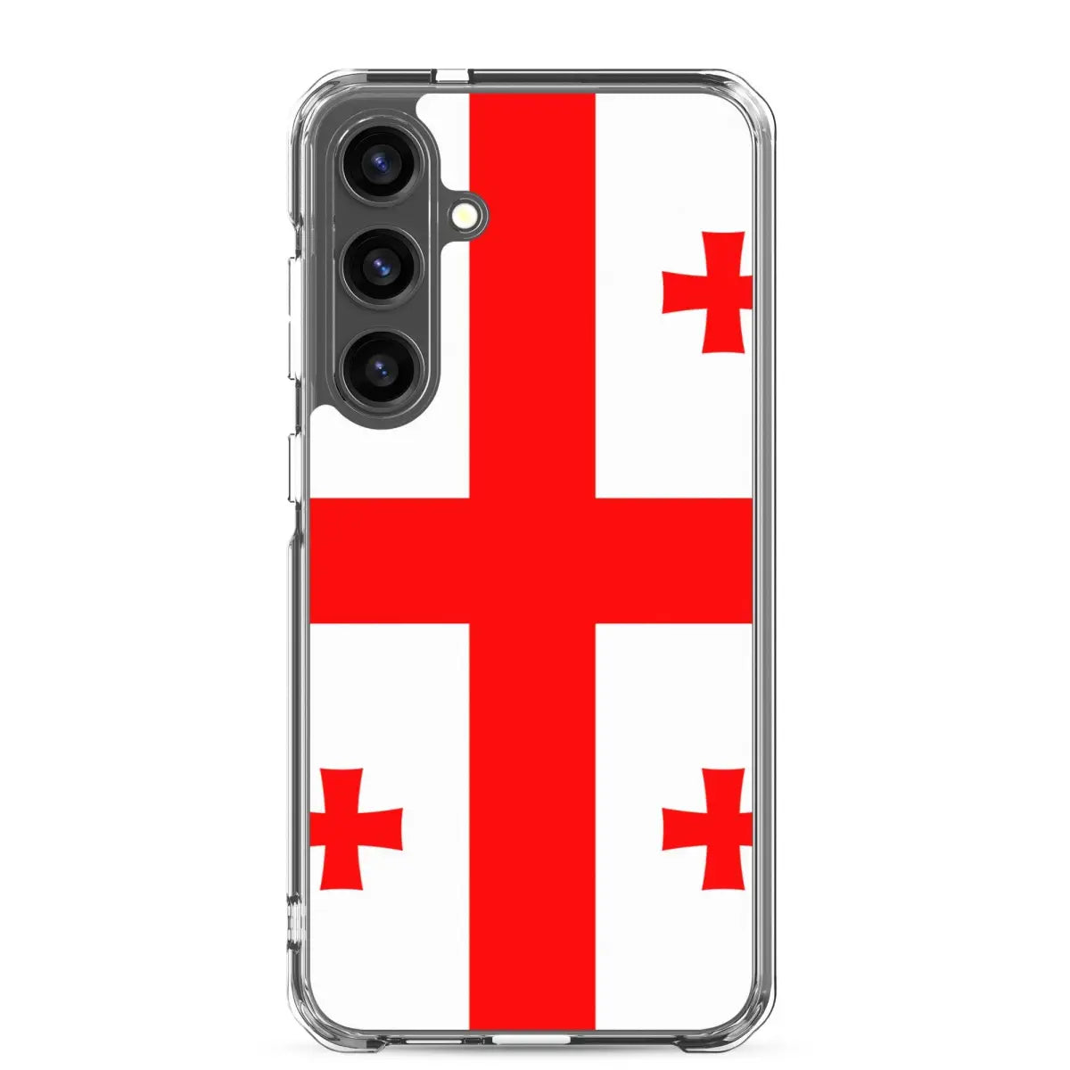 Coque téléphone drapeau de la géorgie - pixelforma