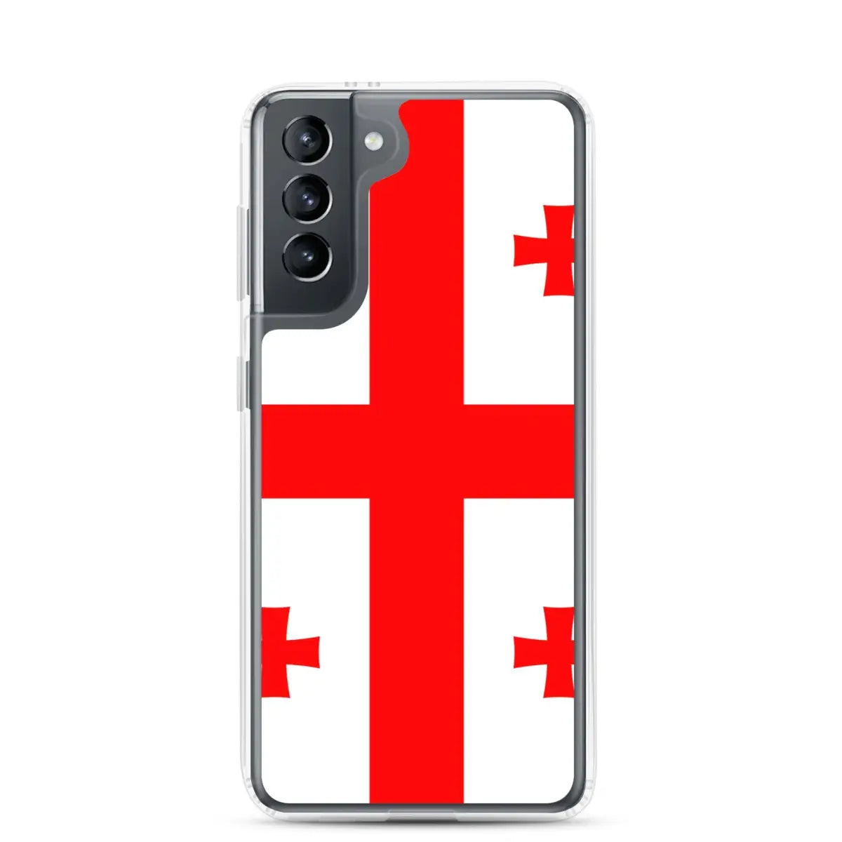 Coque téléphone drapeau de la géorgie - pixelforma