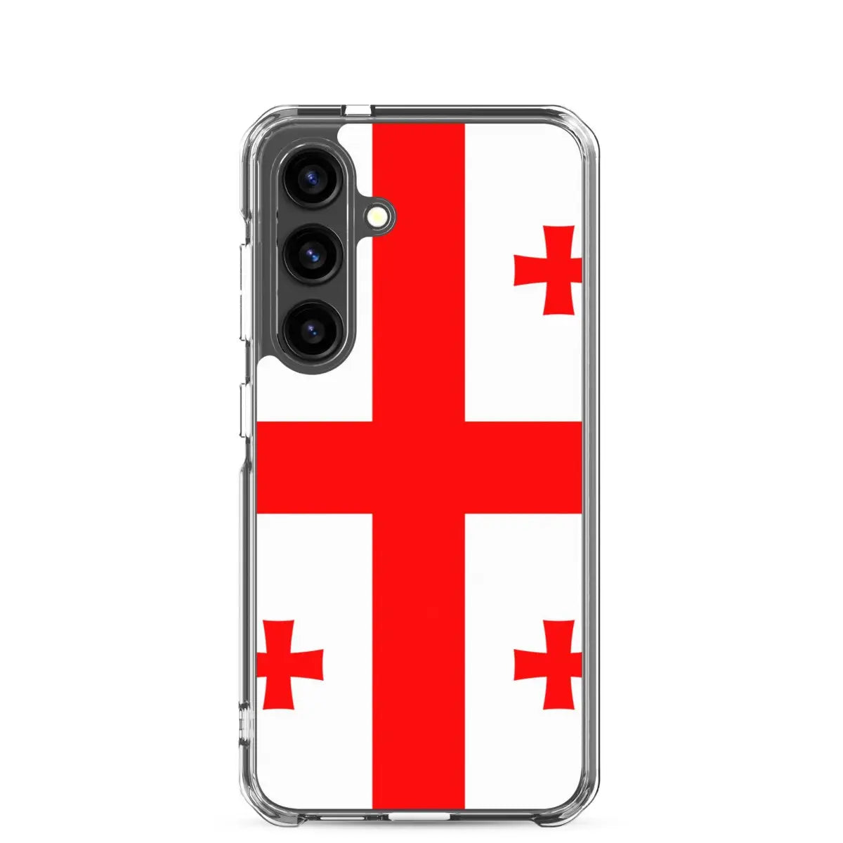 Coque téléphone drapeau de la géorgie - pixelforma