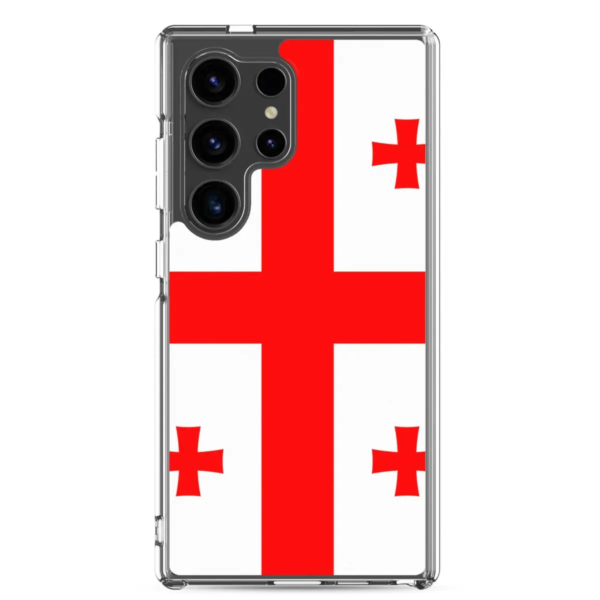Coque téléphone drapeau de la géorgie - pixelforma