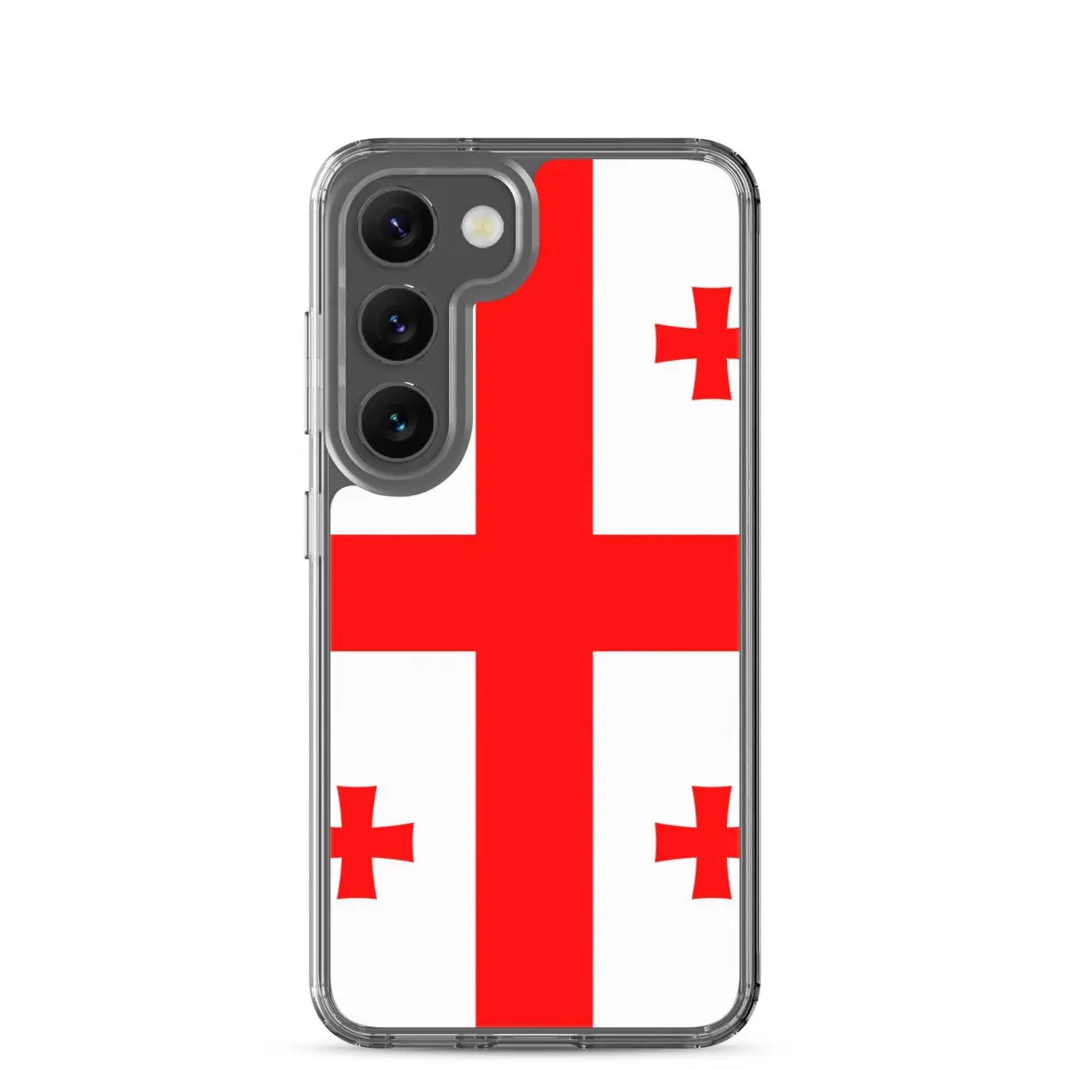 Coque téléphone drapeau de la géorgie - pixelforma