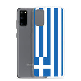 Coque Téléphone Drapeau de la Grèce - Pixelforma