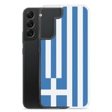 Coque Téléphone Drapeau de la Grèce - Pixelforma