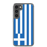 Coque Téléphone Drapeau de la Grèce - Pixelforma