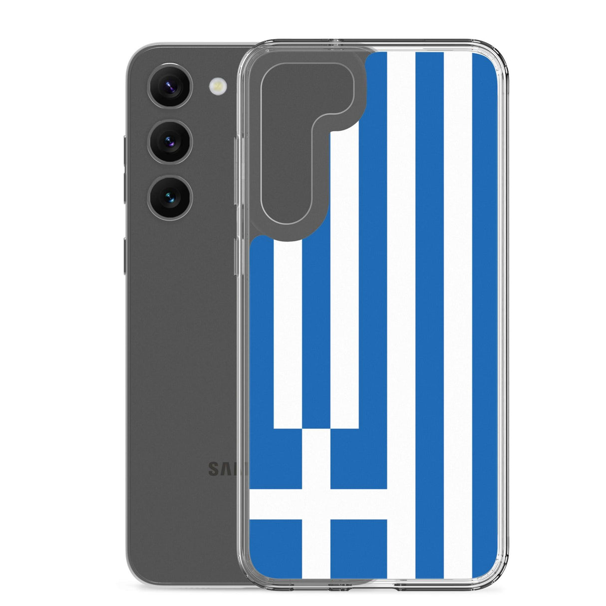 Coque Téléphone Drapeau de la Grèce - Pixelforma