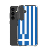 Coque Téléphone Drapeau de la Grèce - Pixelforma