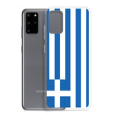 Coque Téléphone Drapeau de la Grèce - Pixelforma