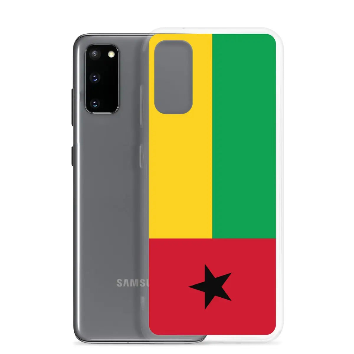 Coque téléphone drapeau de la guinée-bissau - pixelforma
