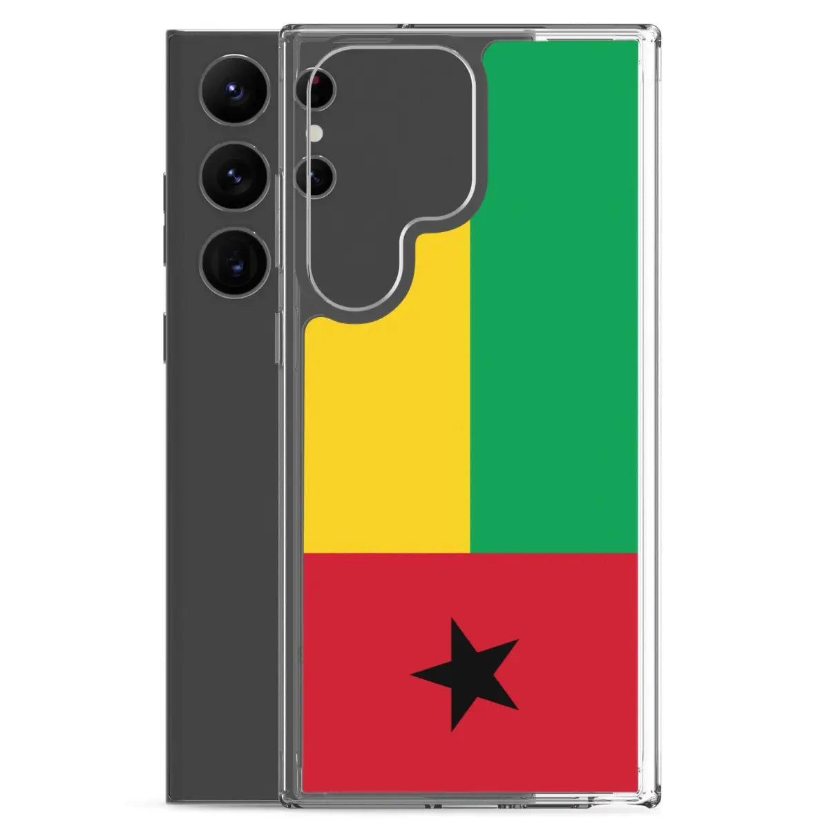 Coque téléphone drapeau de la guinée-bissau - pixelforma