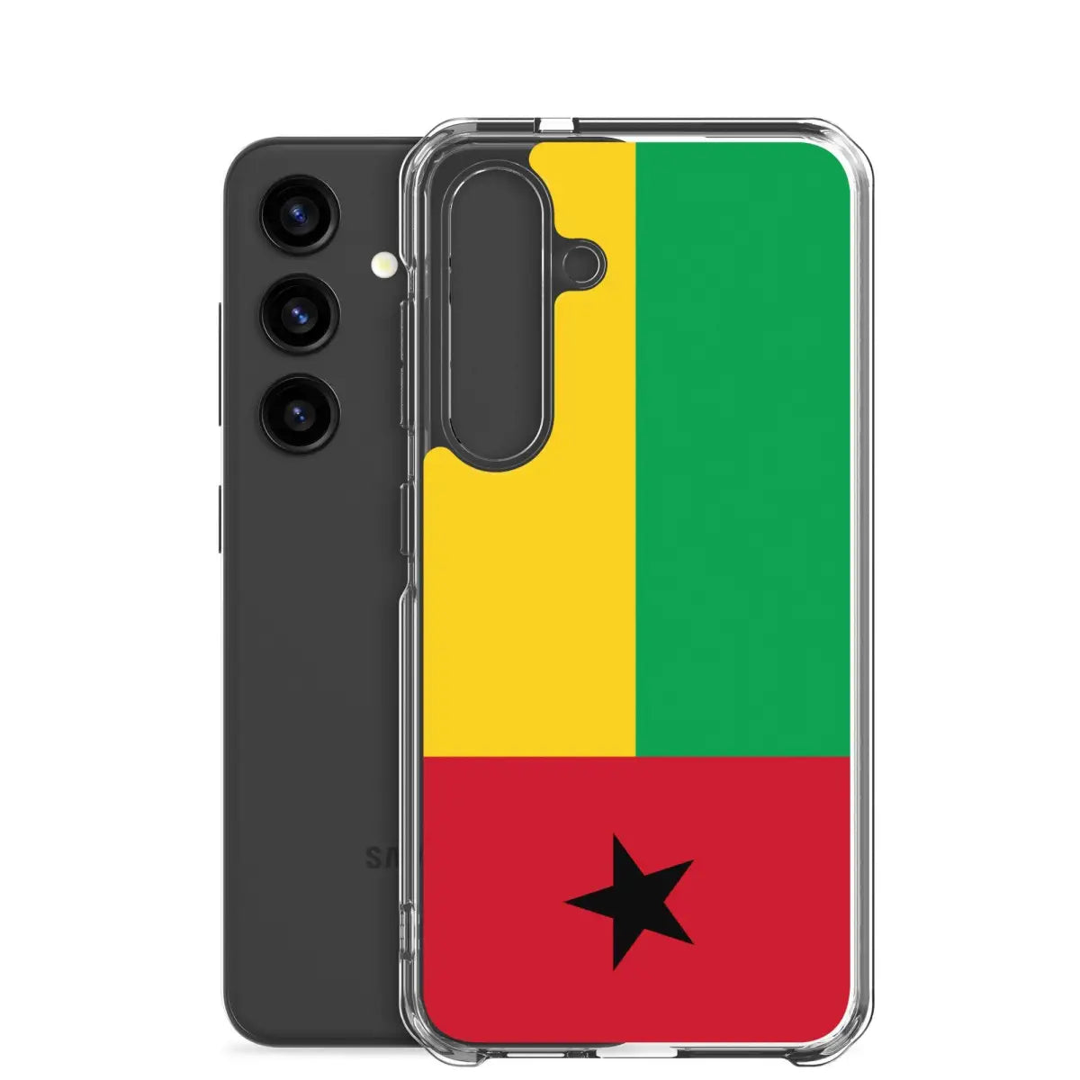 Coque téléphone drapeau de la guinée-bissau - pixelforma